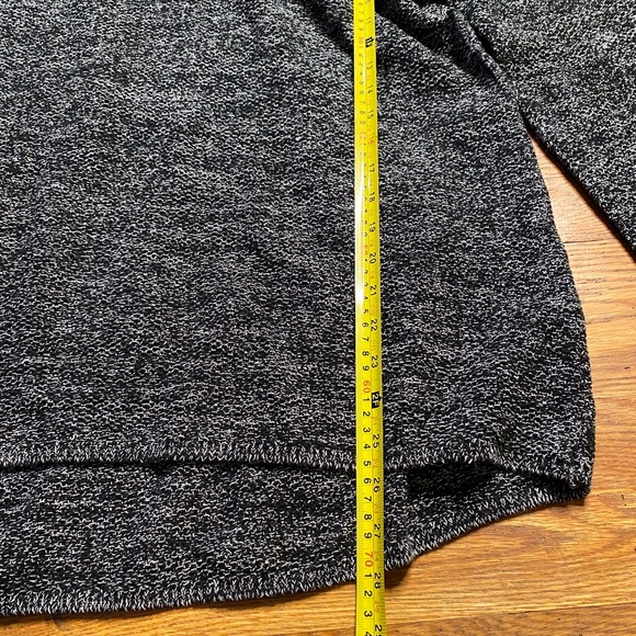 H&M Conscious Marled Knit V-Neck Sweater – Black White – XL – NWT - Picture 5 of 8